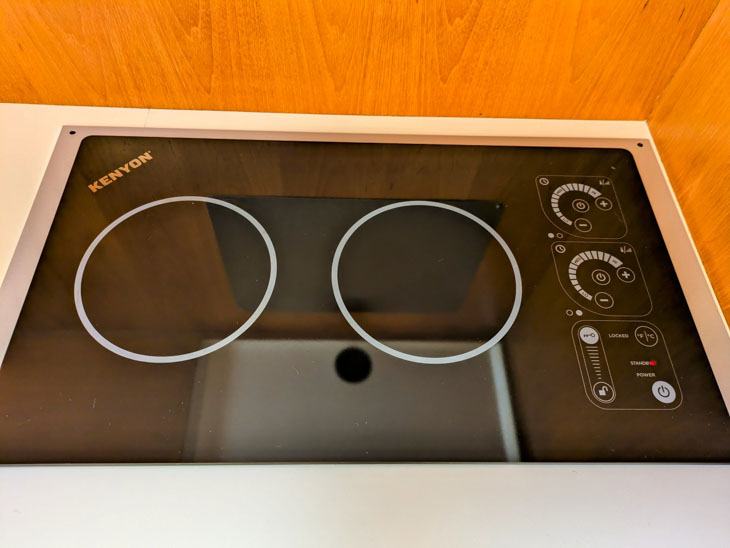 Galley cooktop